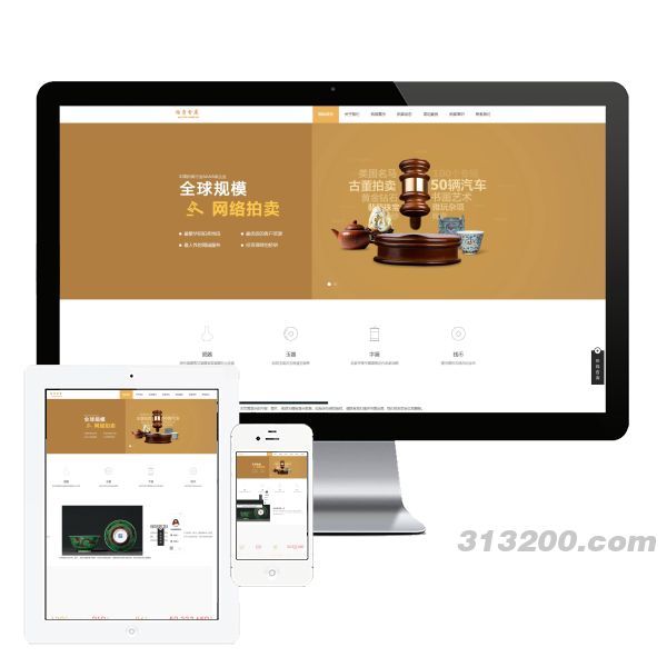 古玩拍卖展会类网站 古董典当类网站